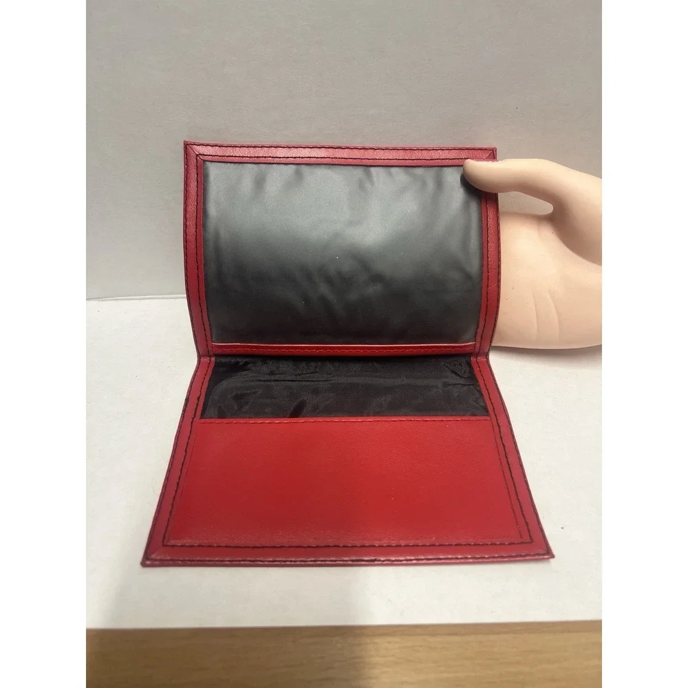Red‎ Passport Holder Cover United States of America Seal non leather